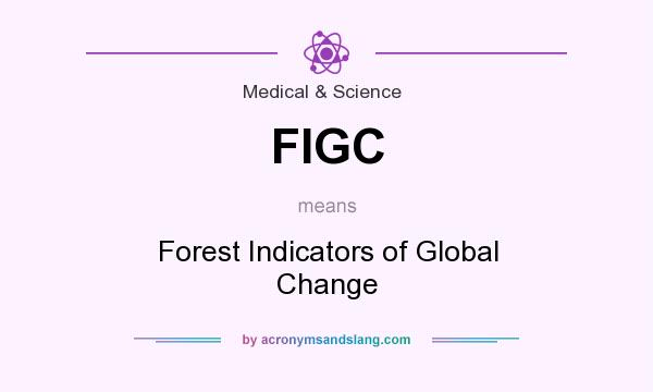 What does FIGC mean? It stands for Forest Indicators of Global Change