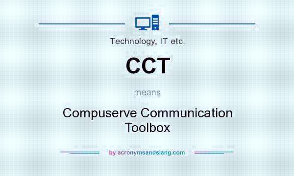 What does CCT mean? It stands for Compuserve Communication Toolbox