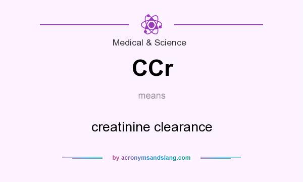 ccr meaning