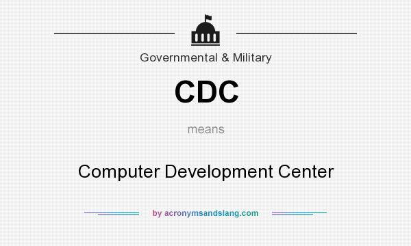 What does CDC mean? It stands for Computer Development Center