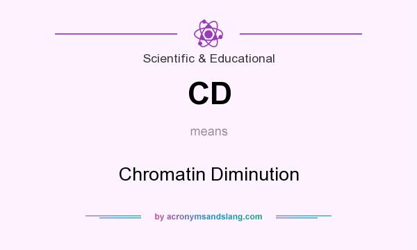 What does CD mean? It stands for Chromatin Diminution
