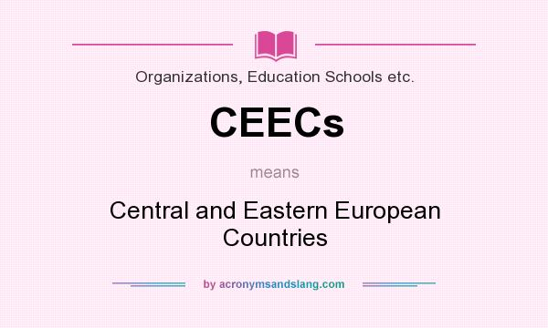 What does CEECs mean? It stands for Central and Eastern European Countries