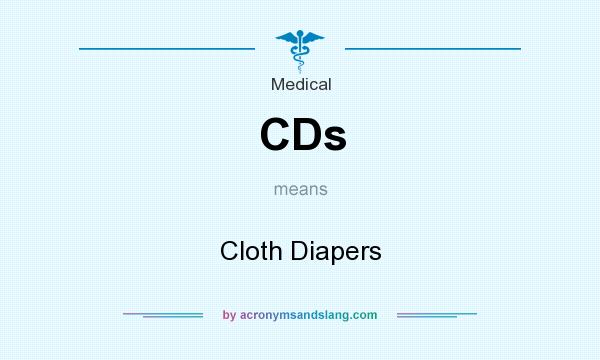 What does CDs mean? It stands for Cloth Diapers