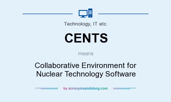 What does CENTS mean? It stands for Collaborative Environment for Nuclear Technology Software