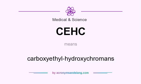 What does CEHC mean? It stands for carboxyethyl-hydroxychromans