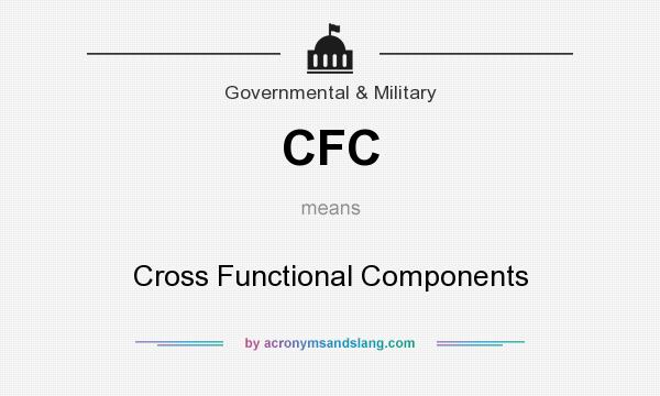 What does CFC mean? It stands for Cross Functional Components