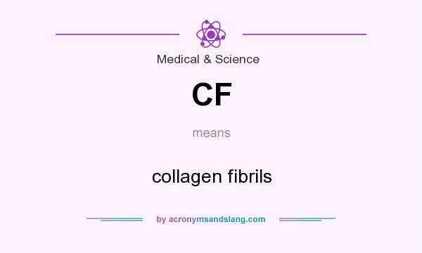 What does CF mean? It stands for collagen fibrils