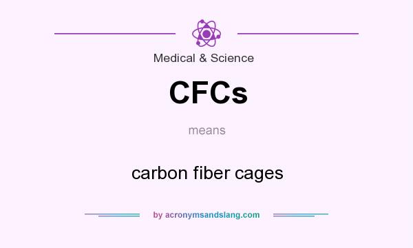 What does CFCs mean? It stands for carbon fiber cages
