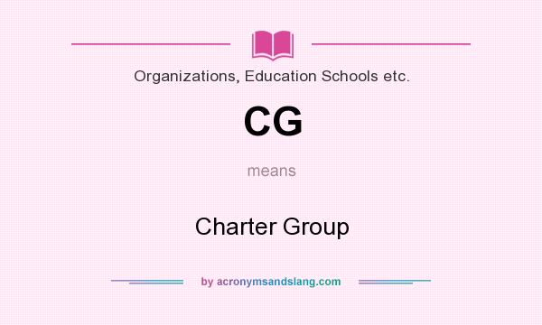 What does CG mean? It stands for Charter Group
