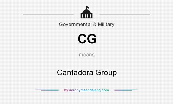 What does CG mean? It stands for Cantadora Group