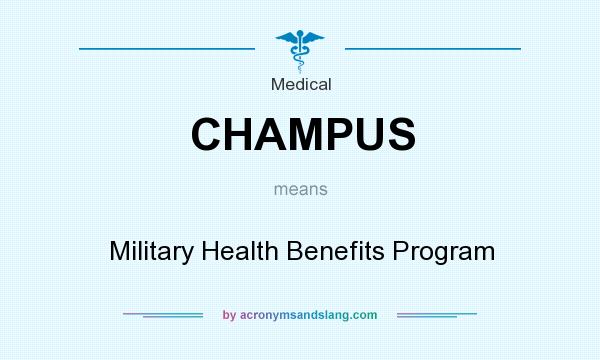 What does CHAMPUS mean? It stands for Military Health Benefits Program