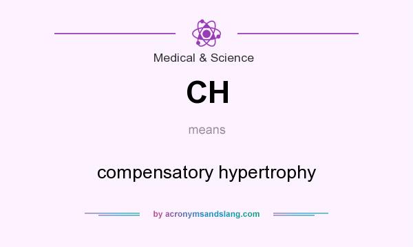 What does CH mean? It stands for compensatory hypertrophy