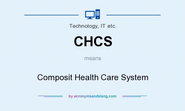 What does CHCS mean? It stands for Composit Health Care System