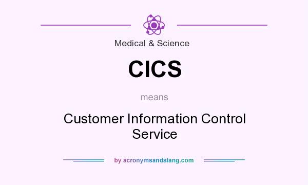 What does CICS mean? It stands for Customer Information Control Service