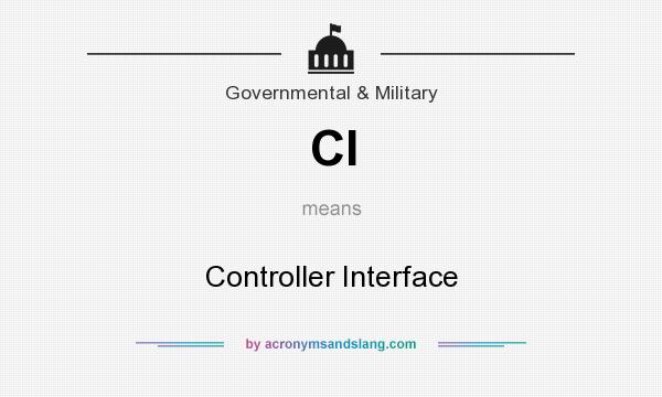 What does CI mean? It stands for Controller Interface