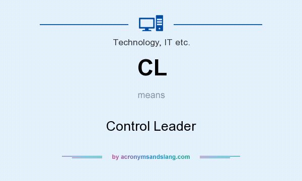 What does CL mean? It stands for Control Leader