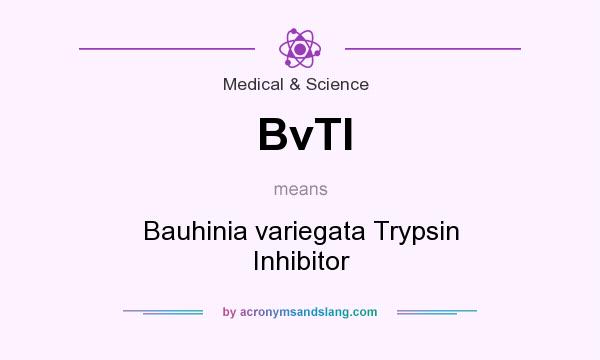 What does BvTI mean? It stands for Bauhinia variegata Trypsin Inhibitor