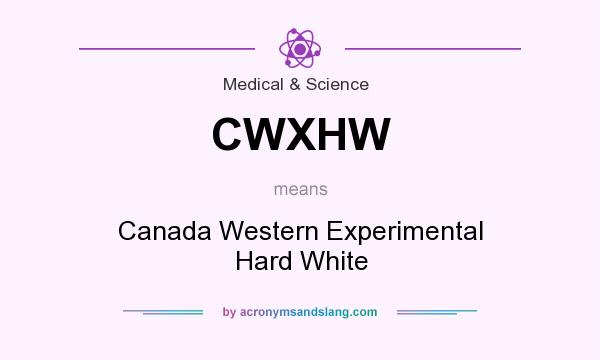 What does CWXHW mean? It stands for Canada Western Experimental Hard White