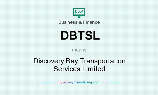 What does DBTSL mean? It stands for Discovery Bay Transportation Services Limited