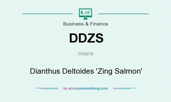 What does DDZS mean? It stands for Dianthus Deltoides `Zing Salmon`