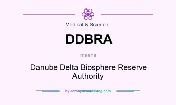 What does DDBRA mean? It stands for Danube Delta Biosphere Reserve Authority
