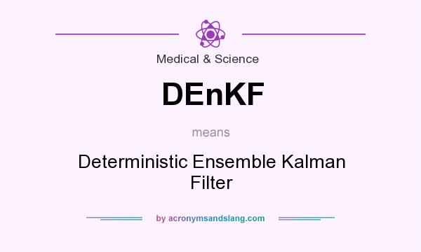 What does DEnKF mean? It stands for Deterministic Ensemble Kalman Filter