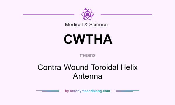 What does CWTHA mean? It stands for Contra-Wound Toroidal Helix Antenna