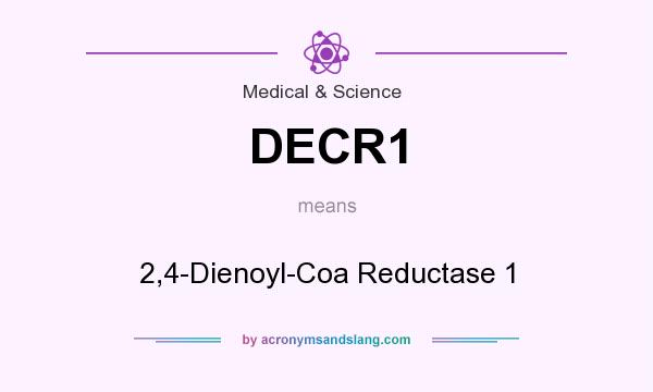 What does DECR1 mean? It stands for 2,4-Dienoyl-Coa Reductase 1