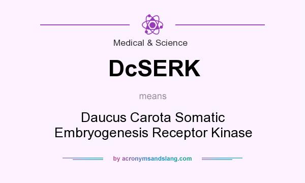 What does DcSERK mean? It stands for Daucus Carota Somatic Embryogenesis Receptor Kinase