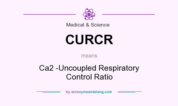 What does CURCR mean? It stands for Ca2 -Uncoupled Respiratory Control Ratio
