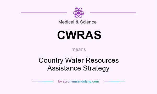 What does CWRAS mean? It stands for Country Water Resources Assistance Strategy