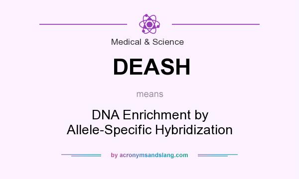 What does DEASH mean? It stands for DNA Enrichment by Allele-Specific Hybridization