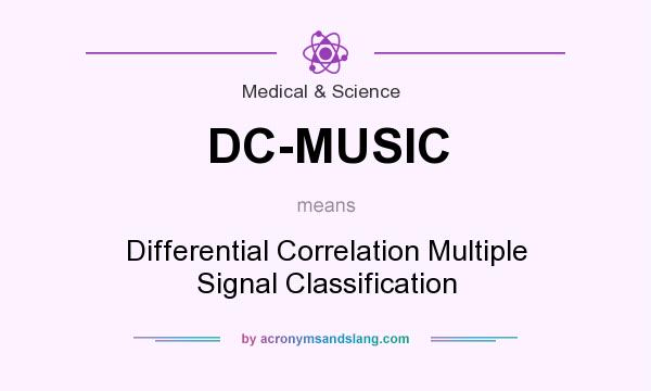 What does DC-MUSIC mean? It stands for Differential Correlation Multiple Signal Classification