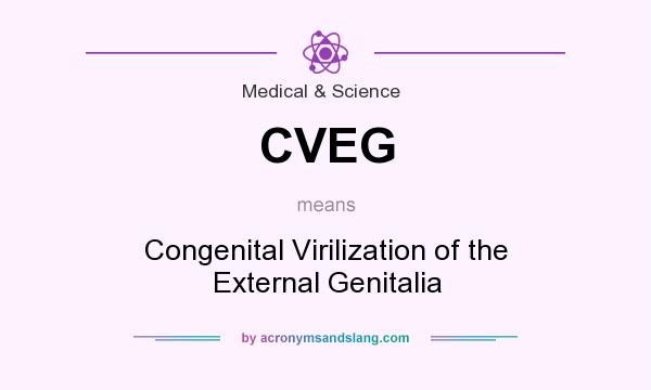 What does CVEG mean? It stands for Congenital Virilization of the External Genitalia