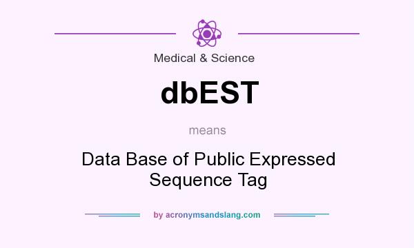 What does dbEST mean? It stands for Data Base of Public Expressed Sequence Tag