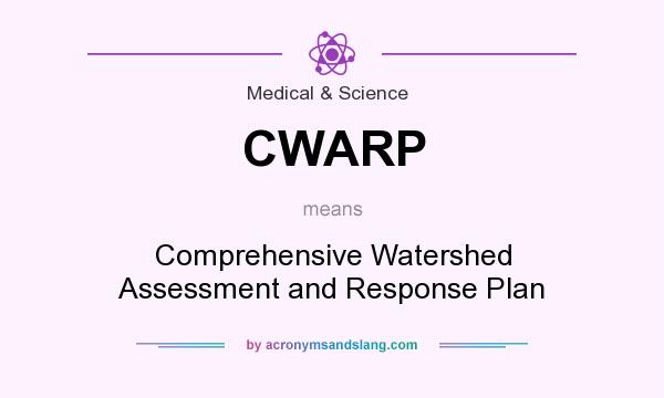 What does CWARP mean? It stands for Comprehensive Watershed Assessment and Response Plan