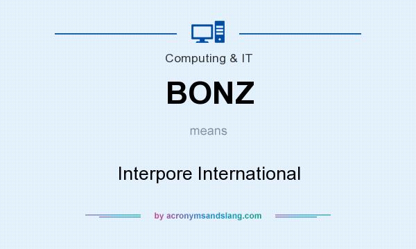 What does BONZ mean? It stands for Interpore International