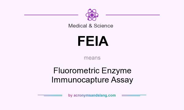 What does FEIA mean? It stands for Fluorometric Enzyme Immunocapture Assay