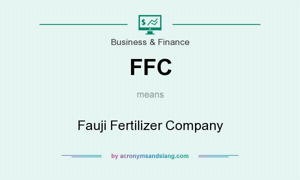 What does FFC mean? It stands for Fauji Fertilizer Company