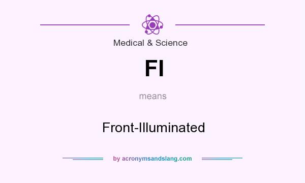 What does FI mean? It stands for Front-Illuminated