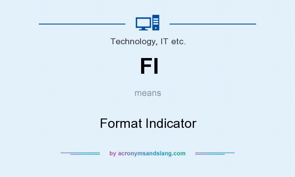 What does FI mean? It stands for Format Indicator