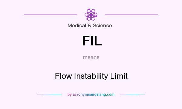 What does FIL mean? It stands for Flow Instability Limit