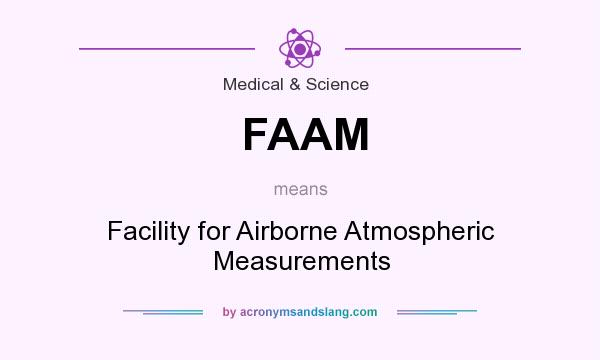 What does FAAM mean? It stands for Facility for Airborne Atmospheric Measurements
