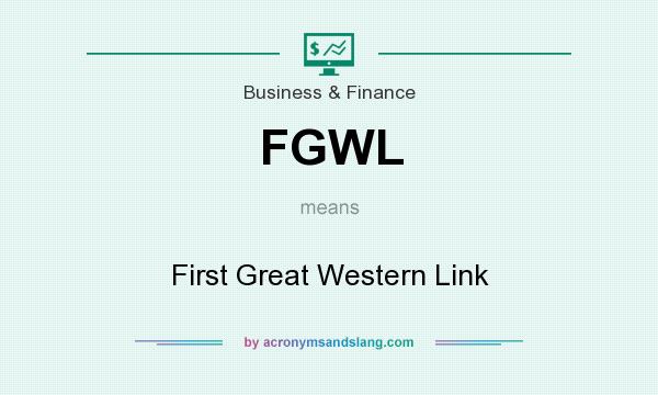 What does FGWL mean? It stands for First Great Western Link