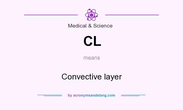 What does CL mean? It stands for Convective layer