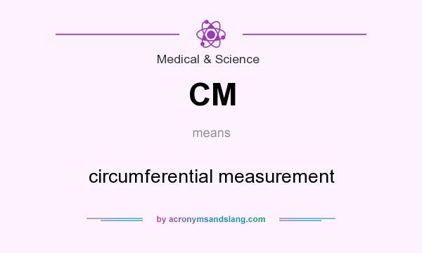 What does CM mean? It stands for circumferential measurement