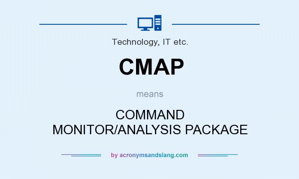 What does CMAP mean? It stands for COMMAND MONITOR/ANALYSIS PACKAGE