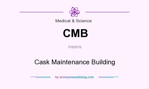 What does CMB mean? It stands for Cask Maintenance Building