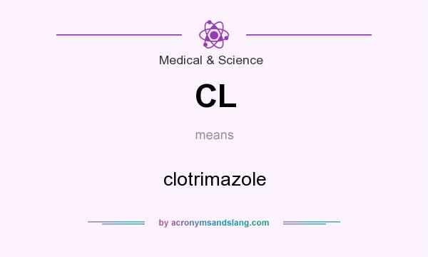 What does CL mean? It stands for clotrimazole