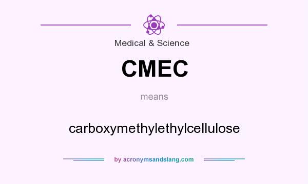 What does CMEC mean? It stands for carboxymethylethylcellulose